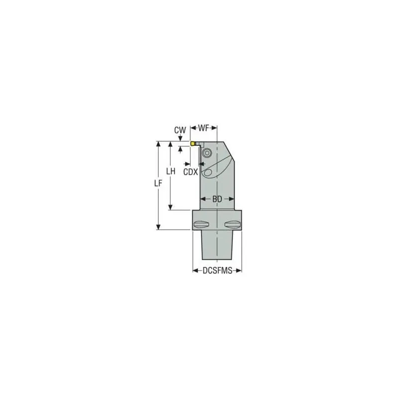 Extra sleva - C6-CGGL-28095-05 Držák pro soustružení, Seco-Capto