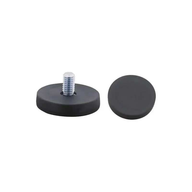 Prémiová kvalita | Plochý magnet 22 mm s kolíkem M4/guma Format