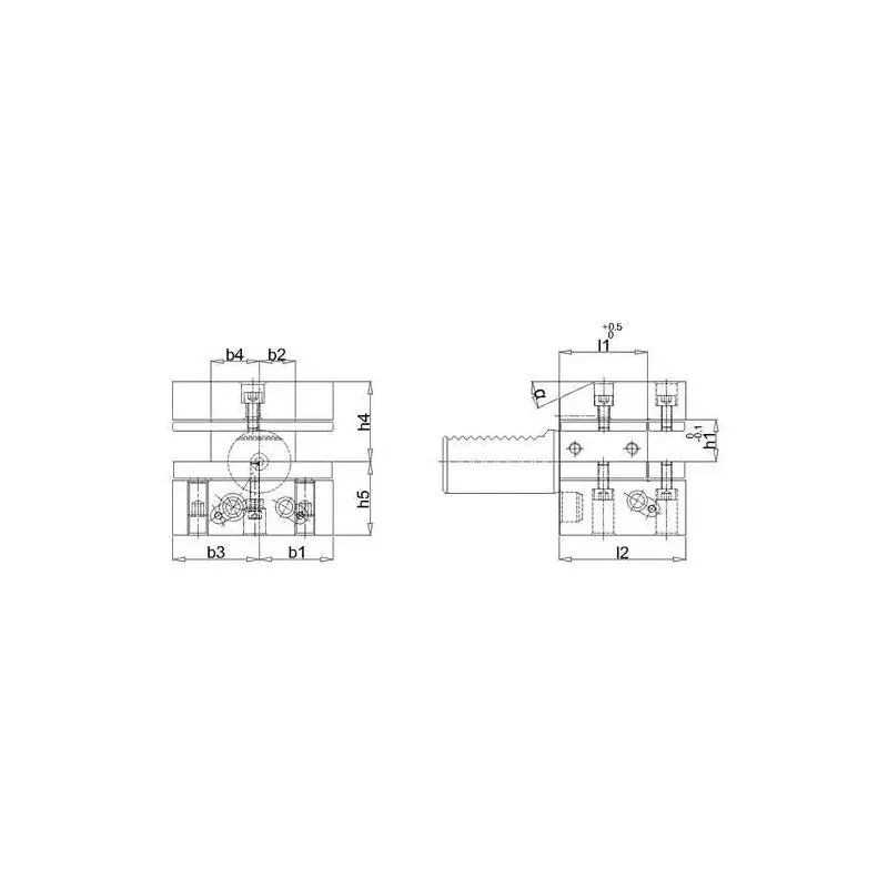 VDI Vícenásobný držák nástrojů D2 30x20 mm | Špičkový produkt
