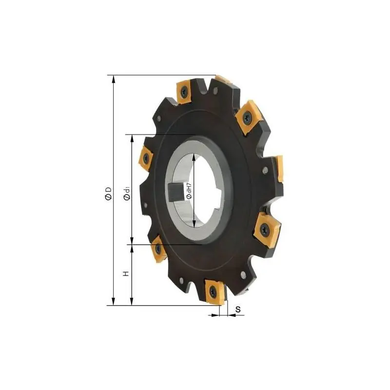 Sleva navíc - Kotoučová fréza bez nákružku D 160 x10 mm Z 16