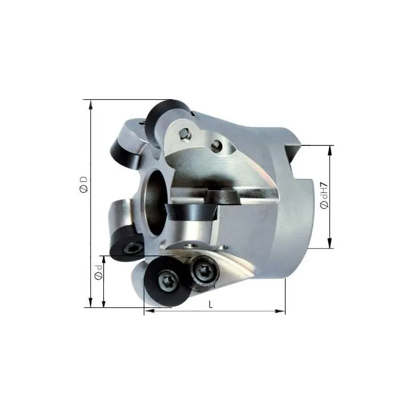 Čelní a kopírovací fréza nástrčná s vnitřním chlazením D 52 x 22 mm Z 5 | Prodejní hit