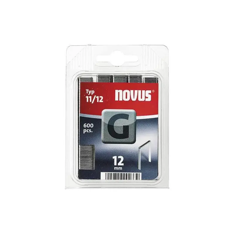 Bezpečný nákup | Sponky do sponkovačky Novus, ploché, typ spon G 11/12 č.042-0387