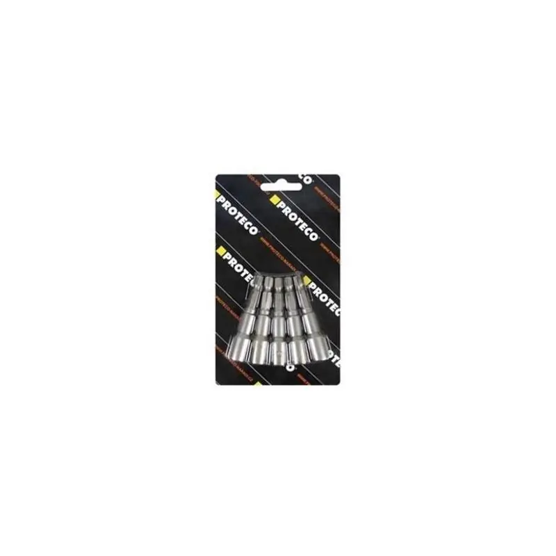 Špičkový produkt - Hlavice nástrčná 10 mm sada 5 ks s magnetem stopka 1/4"