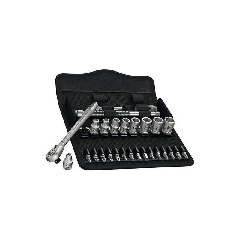 Sada kovových ráčnových hlavic, pohon 1/4", 8100 SA 8 Zyklop, Wera 05004018001 - Expresní doručení