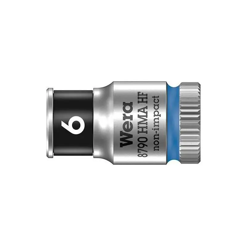 Nástrčné hlavice 1/4" 6 mm 6ct. Holding ff. Wera - Bestseller