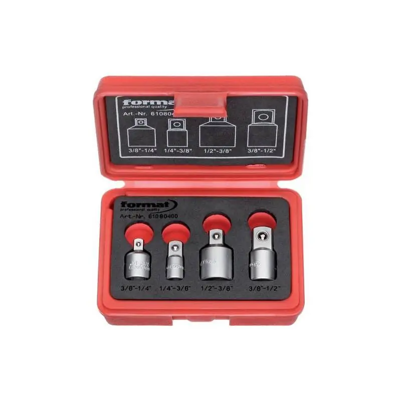 Bestseller | Sada adaptérů pro nástrčné hlavice 1/4"–1/2", 5 ks Format