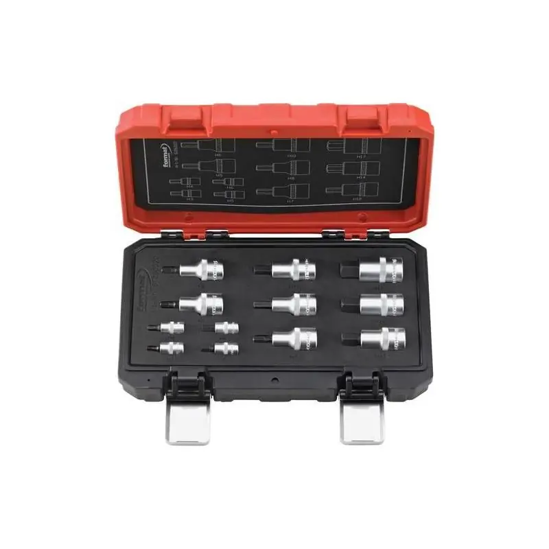 Sada hlavic adaptér-bity 1/4" a 1/2" vnitřní 6-hran FORMAT | Do vyprodání zásob