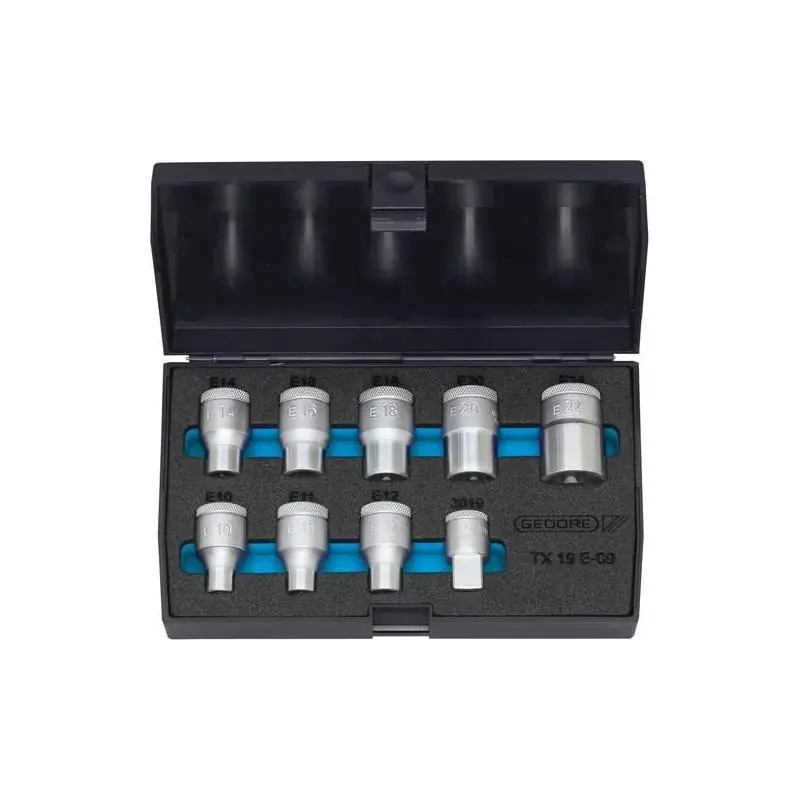 Sada šroubováků 1/2" 9ks E10-E24 Gedore - Speciální nabídka