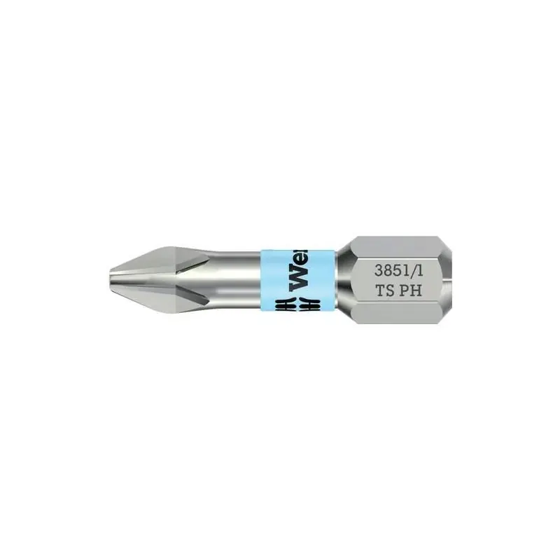 Bit 1/4" DIN 3126 C 6,3 PH 1x25 mm nerez Wera | Končí brzy