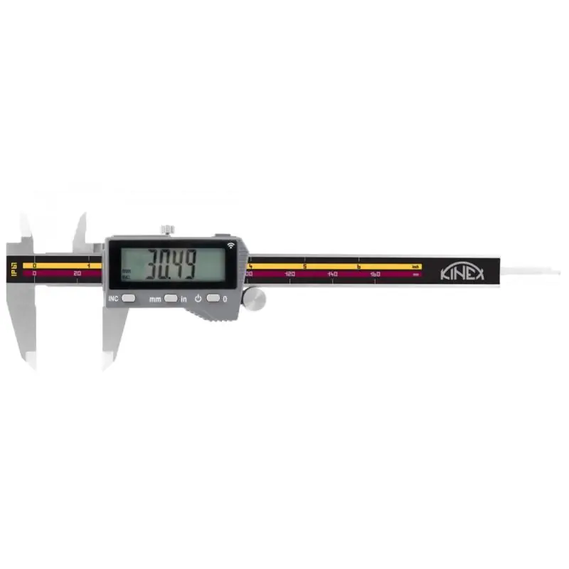 Digitální posuvné měřítko do vlhkého prostředí KINEX ICONIC Labo 300 mm, DIN 862, IP 67 - TOP QUALITY, Bluetooth | Oblíbený u zákazníků