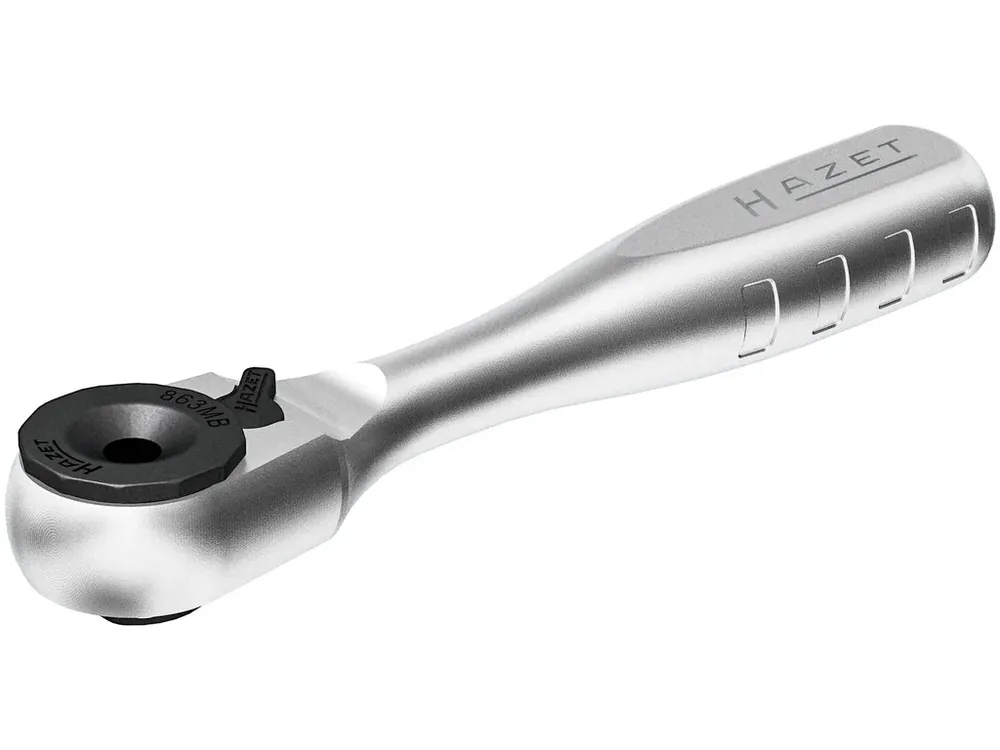 Snadné objednání - Mini ráčna na bity 1/4”, přepínací, celokovová, Hazet 863MB