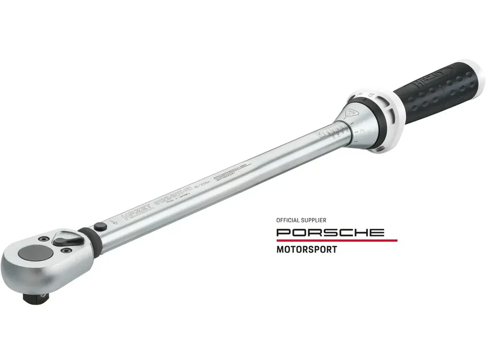 Připraveno k odeslání - Momentový klíč 1/2”, 40 – 200 Nm, ±3%, Porsche Motorsport, Hazet 5122-3CT-PD