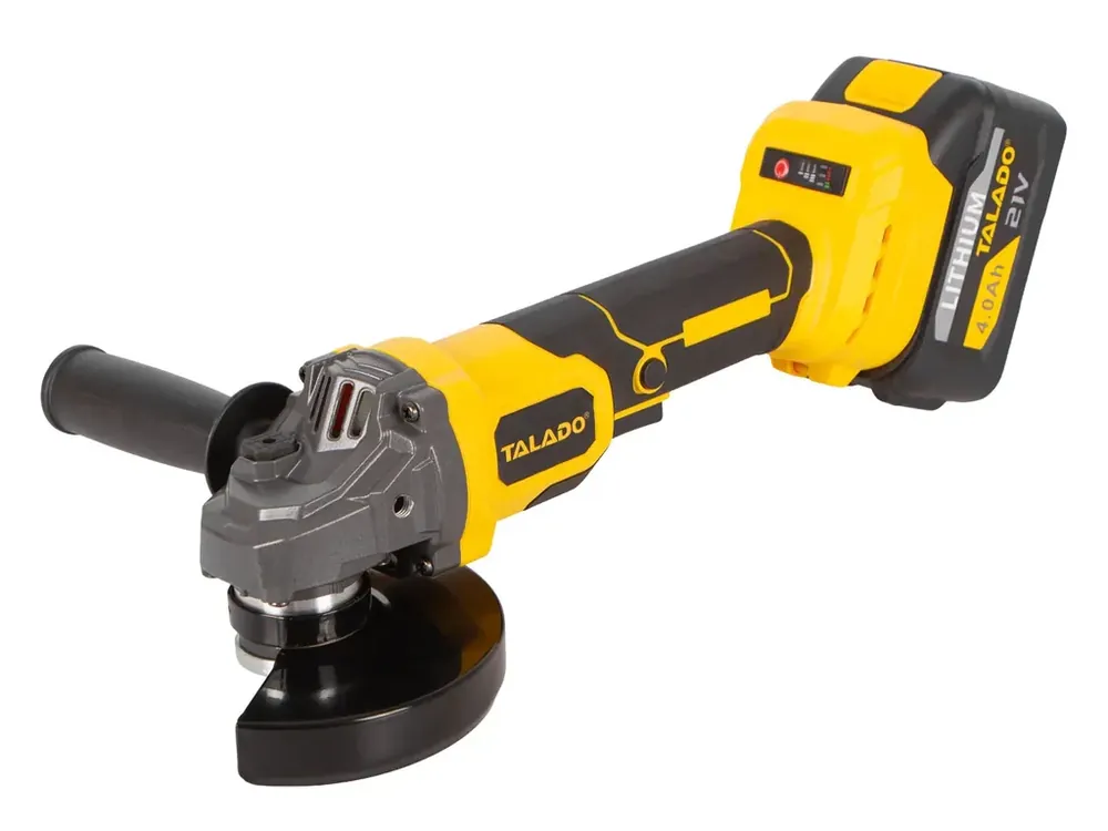 Kupte nyní - AKU úhlová bruska 125 mm s akumulátorem 4 Ah, TALADO - ML-A005