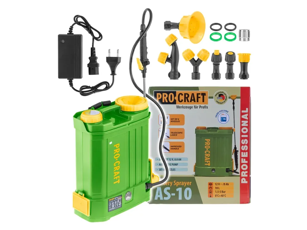 Aku postřikovač Procraft AS-10 AS-10 | Koupit online