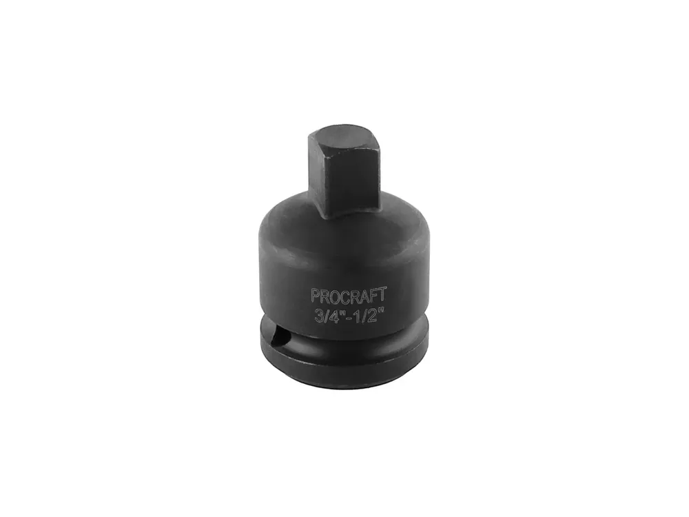 Doprodej - Adaptér (redukce) z vnitřní 3/4" čtyřhran na vnější 1/2" pro rázové utahováky Adapter 3/4" for impact wrench