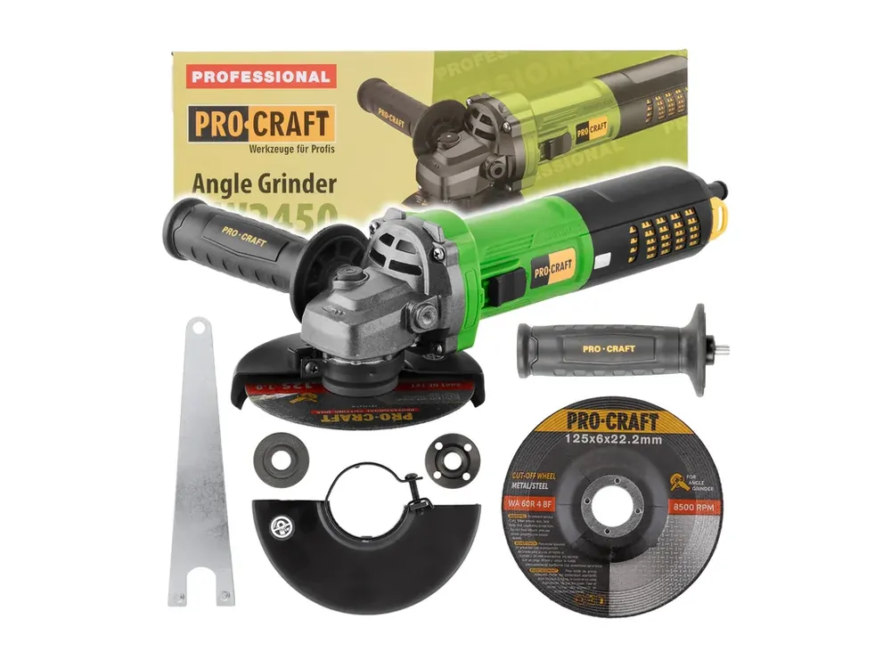 Nyní k dispozici | Bruska úhlová Procraft PW2450, 125mm PW2450