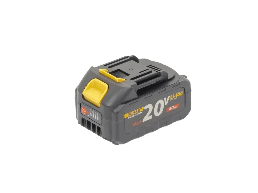 Špičkový produkt | Baterie akumulátorová 20V Li-ion, 4000mAh Procraft 20/4 ATA-40B 20/4 ATA-40B