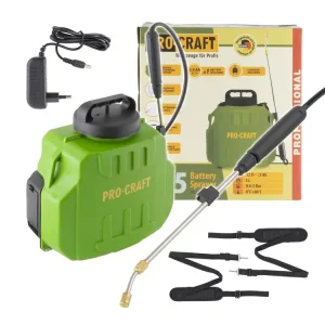 Aku postřikovač Procraft AS5 AS5 - Výborné hodnocení