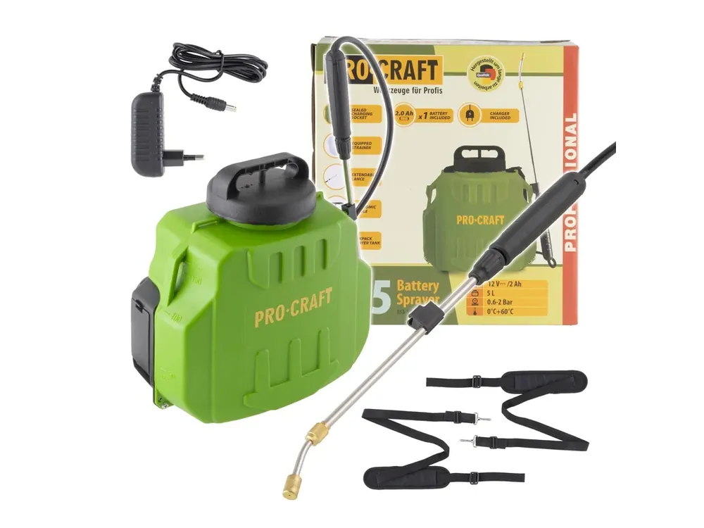 Aku postřikovač Procraft AS5 AS5 - Výborné hodnocení