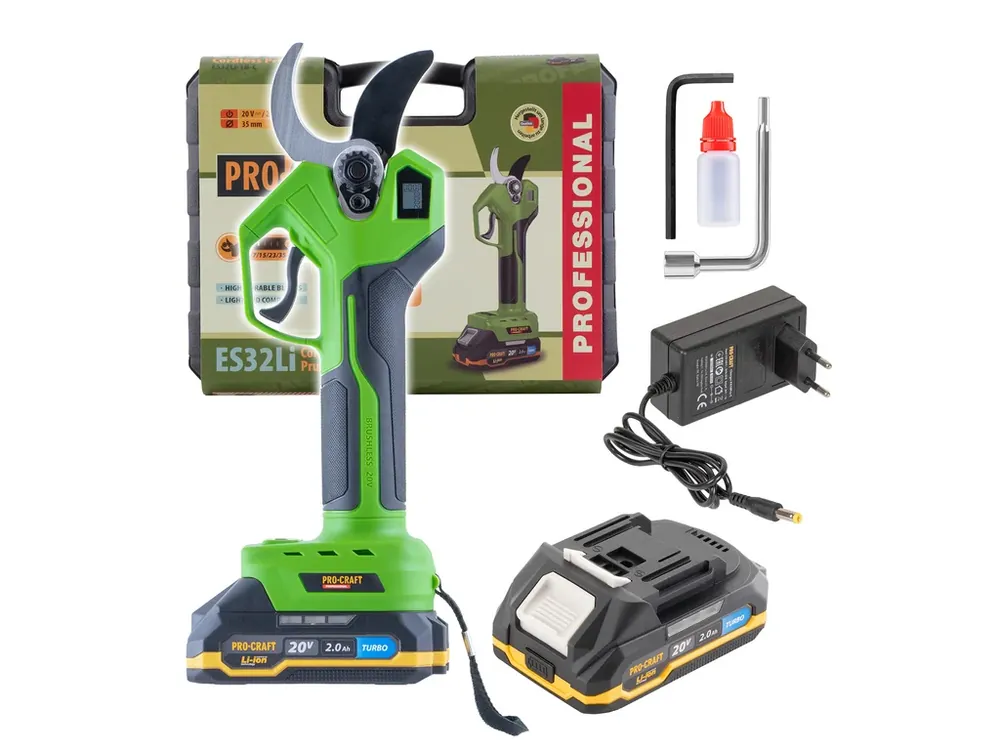 Aku nůžky na větve Procraft ES32Li ES32Li | Žádaný produkt