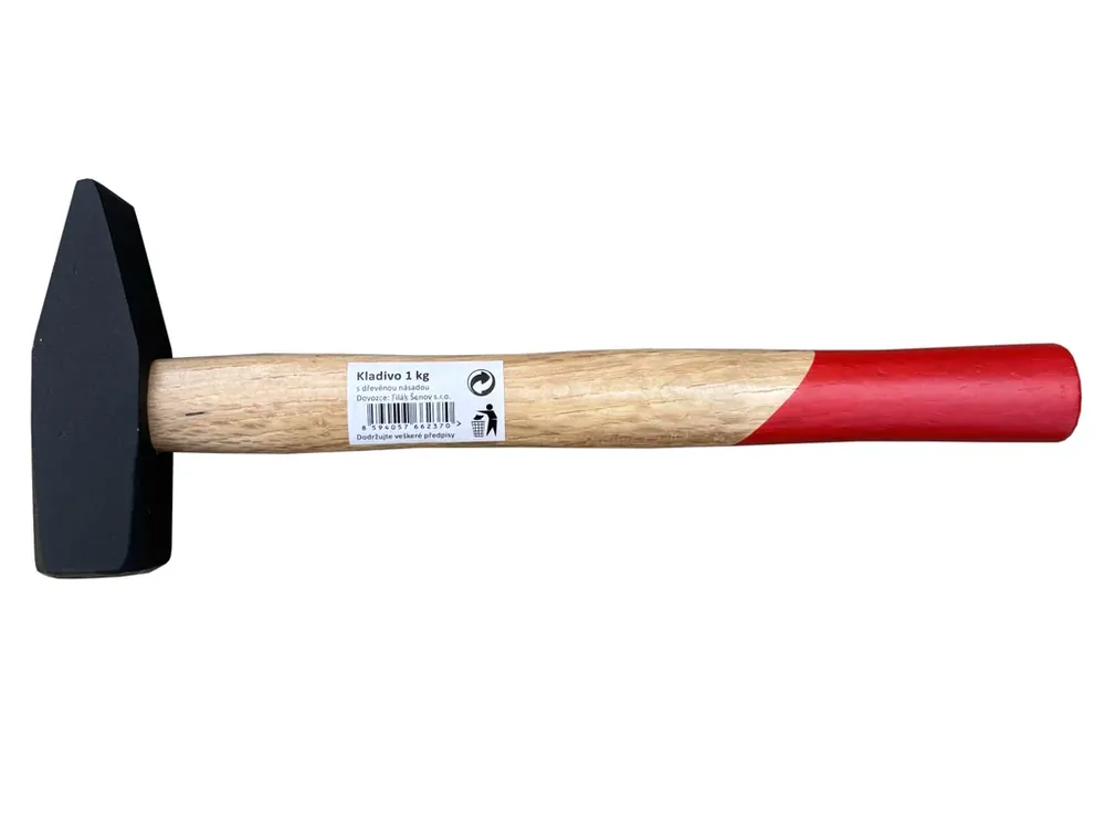 Kladivo s dřevěnou násadou - 0,3 kg - Objednat nyní