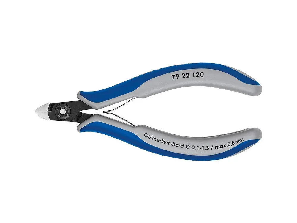 Přesné boční štípací kleště na elektroniku brunýrované 120 mm - 7922120 - Špičková kvalita