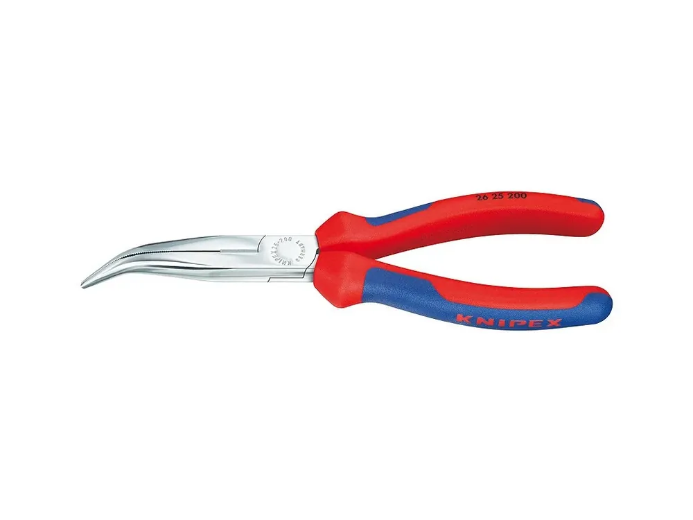 Půlkulaté kleště s břity chromované 200 mm - 2625200 - Cenový hit