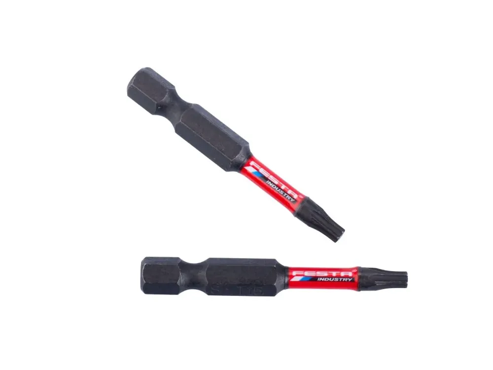 Torzní bit FESTA INDUSTRY T15 50mm S2 1/4" 2ks | Žádaný produkt