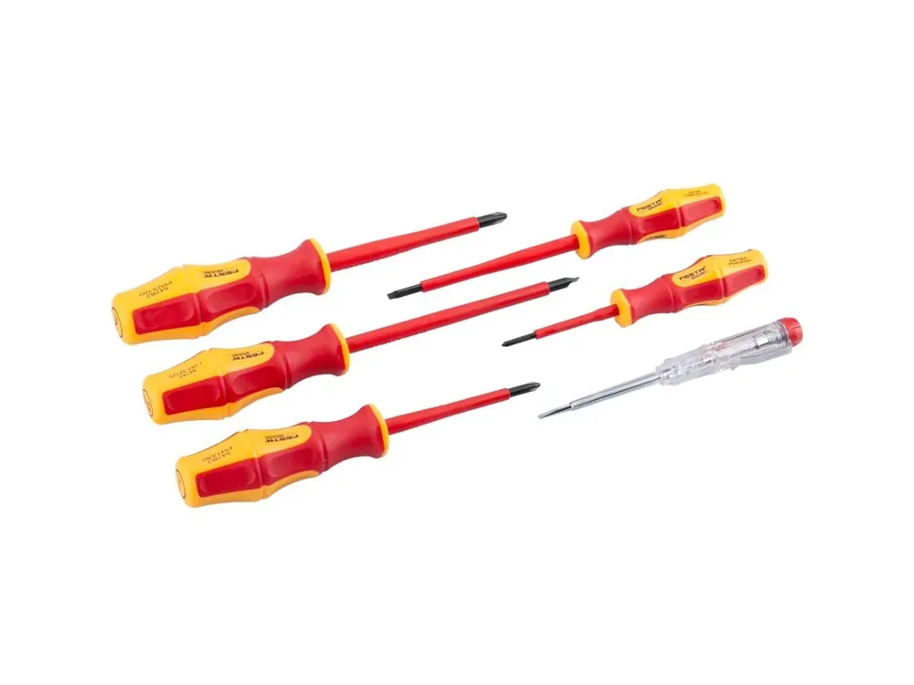 Kupte dnes - Sada elektrošroubováků FESTA INDUSTRY CrV 6ks VDE 1kV
