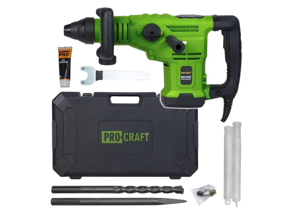 Připraveno k expedici | Kombinované vrtací a sekací kladivo Procraft BH2350K BH2350K