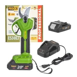Aku nůžky na větve Procraft ES30Li1B ES30Li1B - Vysoká kvalita