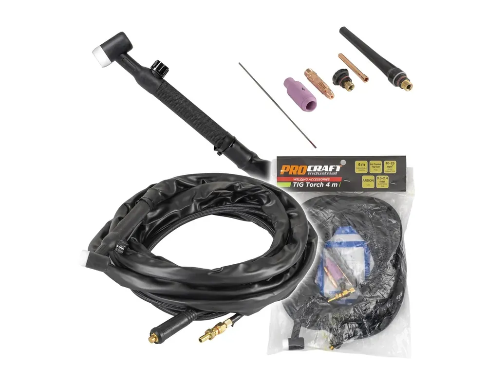 Ušetřete nyní - Svařovací hořák Tig 4m Procraft Industrial TIG torch 4m