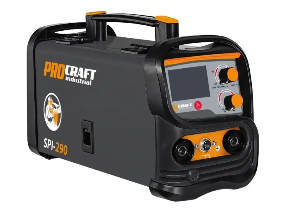 Kombinovaná invertorová svářečka Co Flux - trubičkový drát, MMA, TIG lift Procraft SPI-290 SPI-290 | Výborné hodnocení