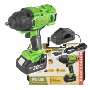 Aku rázový utahovák Procraft PWA80 1b PWA80-1b-c | Téměř vyprodáno