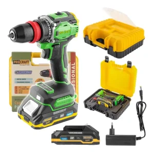 Aku vrtací šroubovák Procraft PA18Pro DFR PA18ProDFR - Profesionální kvalita