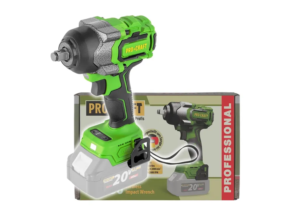 Aku rázový utahovák Procraft PWA36bb (bez baterie a nabíječky) PWA36bb - Objednejte dnes