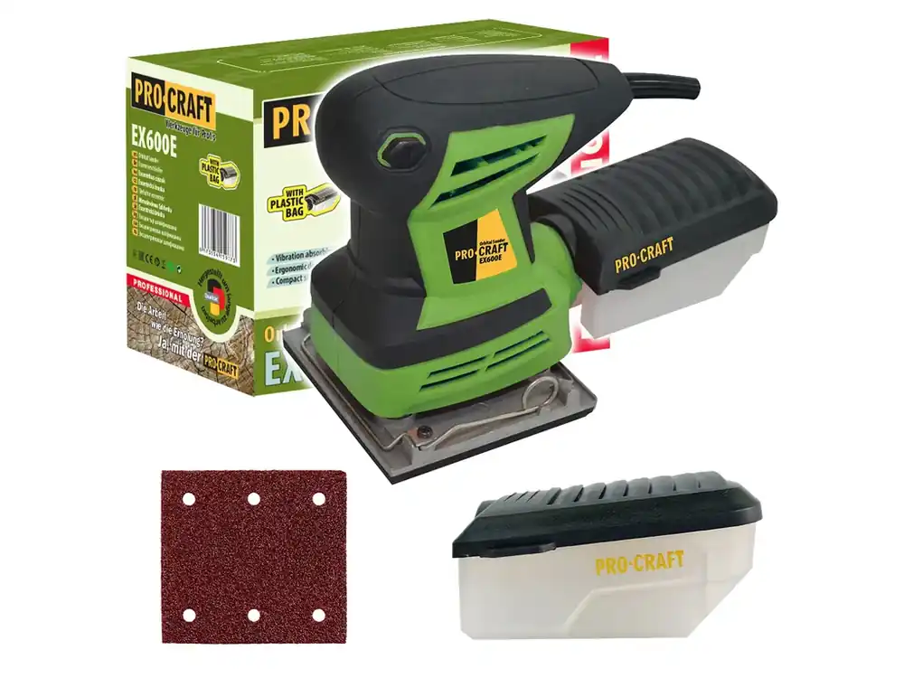 Excentrická bruska Procraft EX600E EX600E | Ihned k dispozici