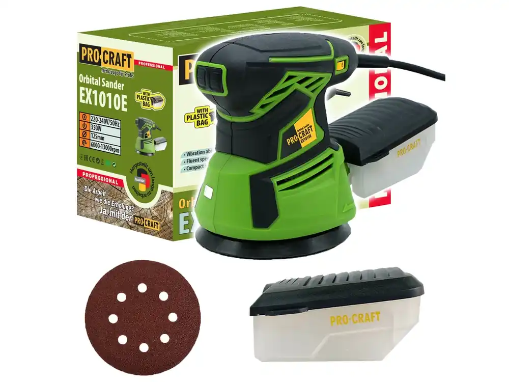 Výhodná nabídka - Excentrická bruska Procraft EX1010E EX1010E