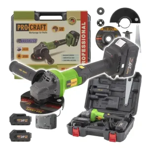 Aku úhlová bruska Procraft PGA20, 125mm PGA20 | Jen tento týden