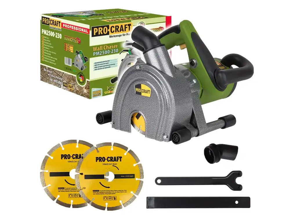 Drážkovací fréza do zdiva Procraft PM2500-230 PM2500-230 | Expresní doručení