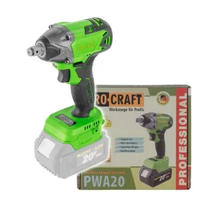 Aku rázový utahovák Procraft PWA20 bez akumulátoru a nabíječky PWA20 | Do košíku