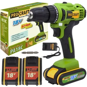 Aku vrtací šroubovák Procraft PA18C PA18C - Právě uvedeno na trh