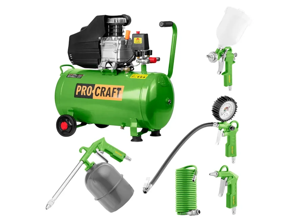 Kompresor Procraft AC50 + sada příslušenství AC50 - Ušetřete