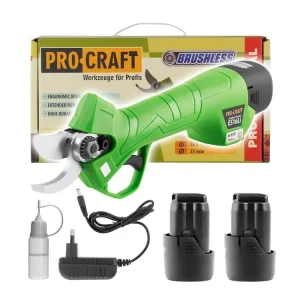 Aku nůžky na větve Procraft ES16Li ES16Li - Snížená cena