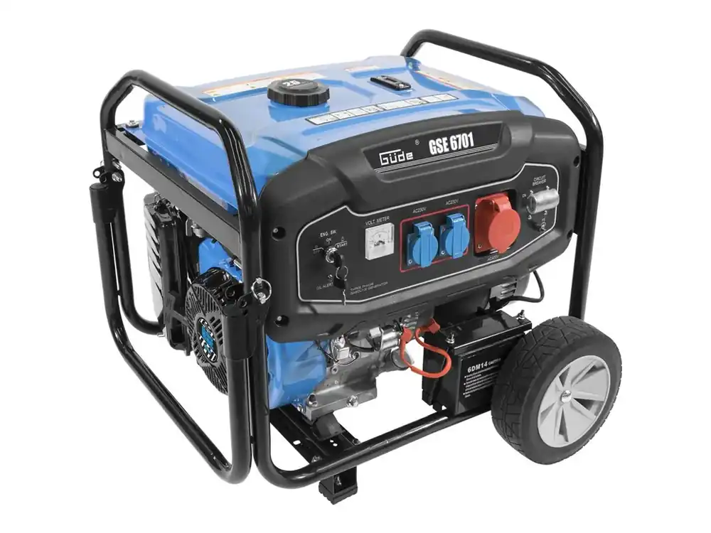Benzínová elektrocentrála Güde GSE 6701 RS, 5500 W - GU40730 - Top cena