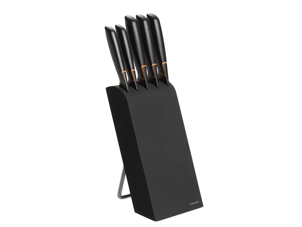 Sada nožů Fiskars Edge ve stojanu, 5 ks - 1003099 | Do vyprodání zásob