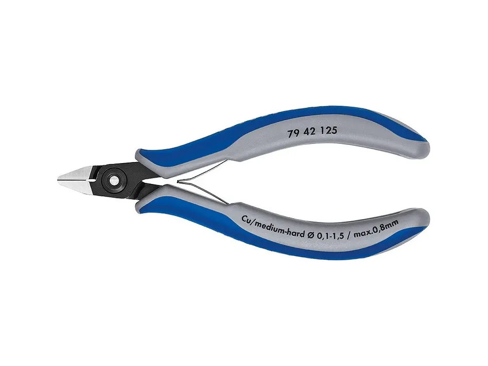 Cenová bomba - Přesné boční štípací kleště na elektroniku brunýrované 125 mm - 7942125