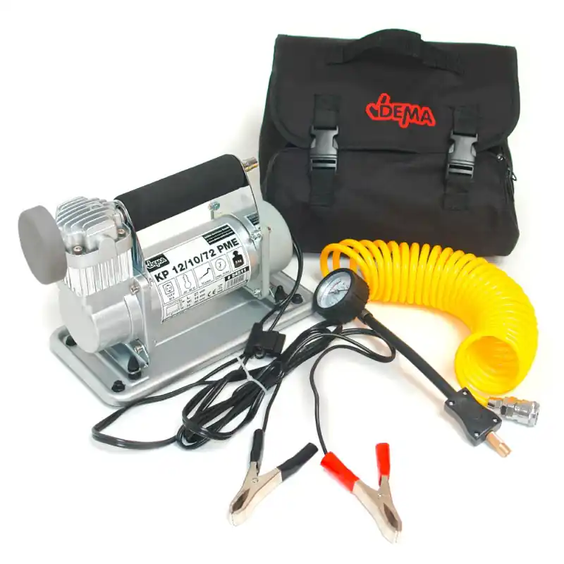Prémiová kvalita - DEMA Kompresor do auta 12 V Offroad
