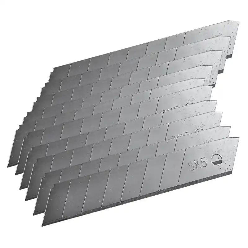 KesTek Odlamovací čepele SK5 18 mm stříbrné, 10 ks | Akční nabídka