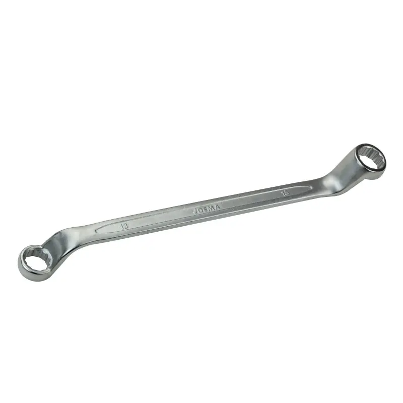 DEMA Klíč prstencový 13 x 15 mm, vyhnutý 75° - Super nabídka